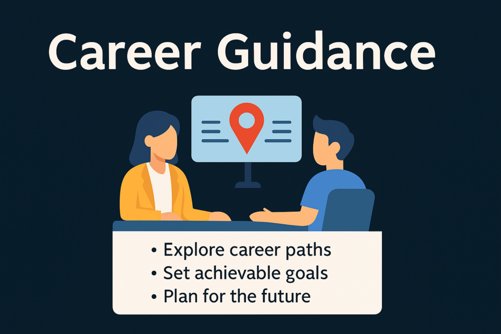 plan your future career path with expert guidance illustration